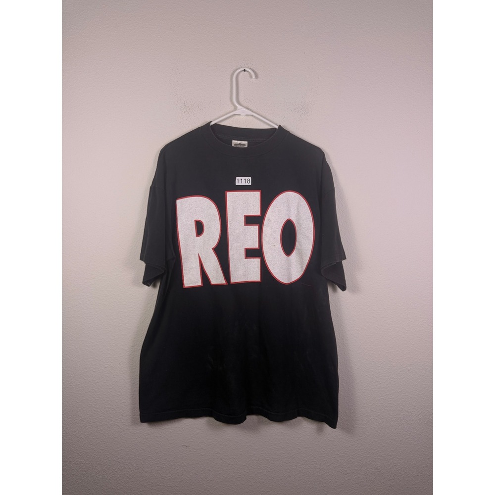 Vintage 1994 REO Speedwagon I Cant Stop Rockin T-Shirt XL Winterland Black Tour